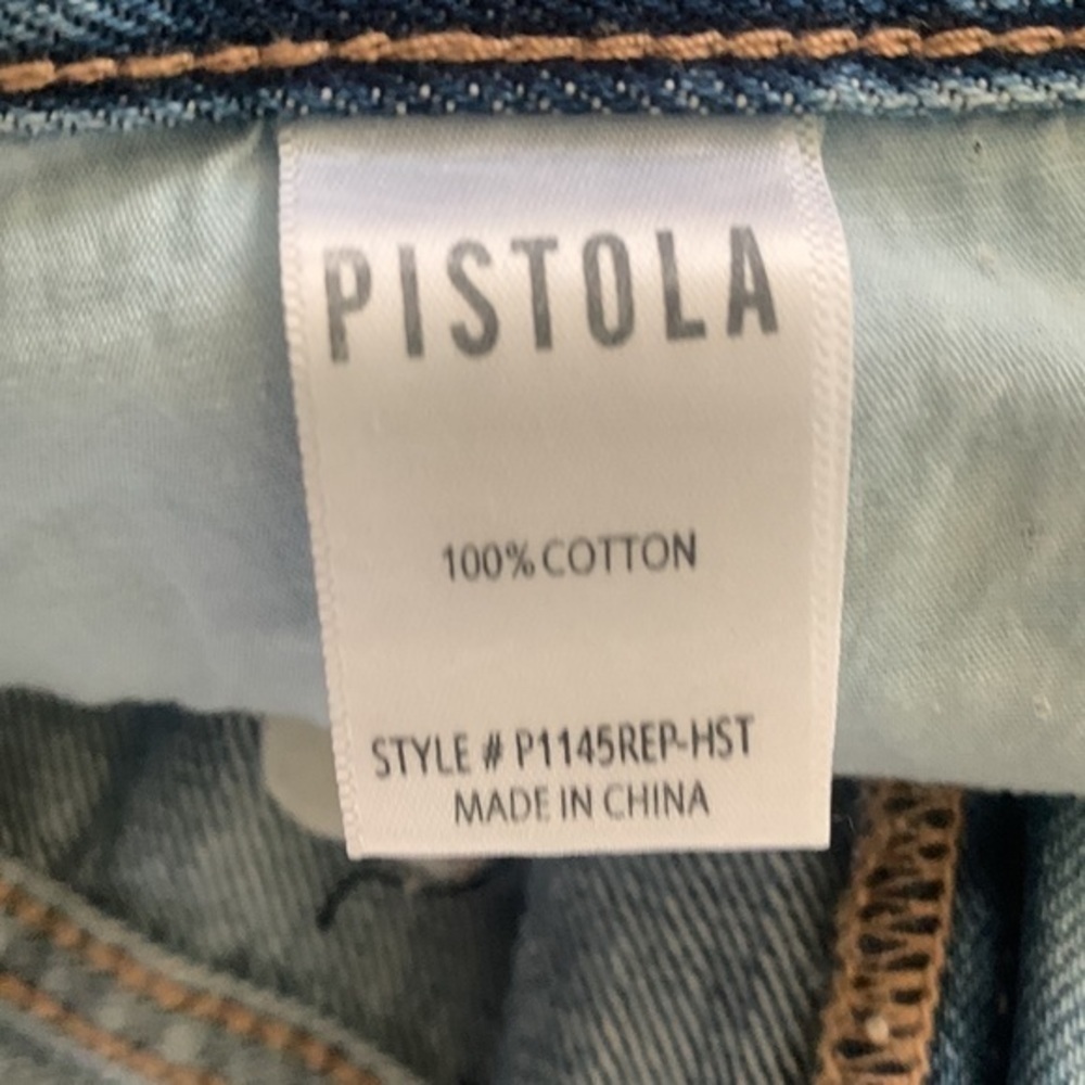 Pistola blue jean The Rumi distressed skirt - Picture 8 of 11